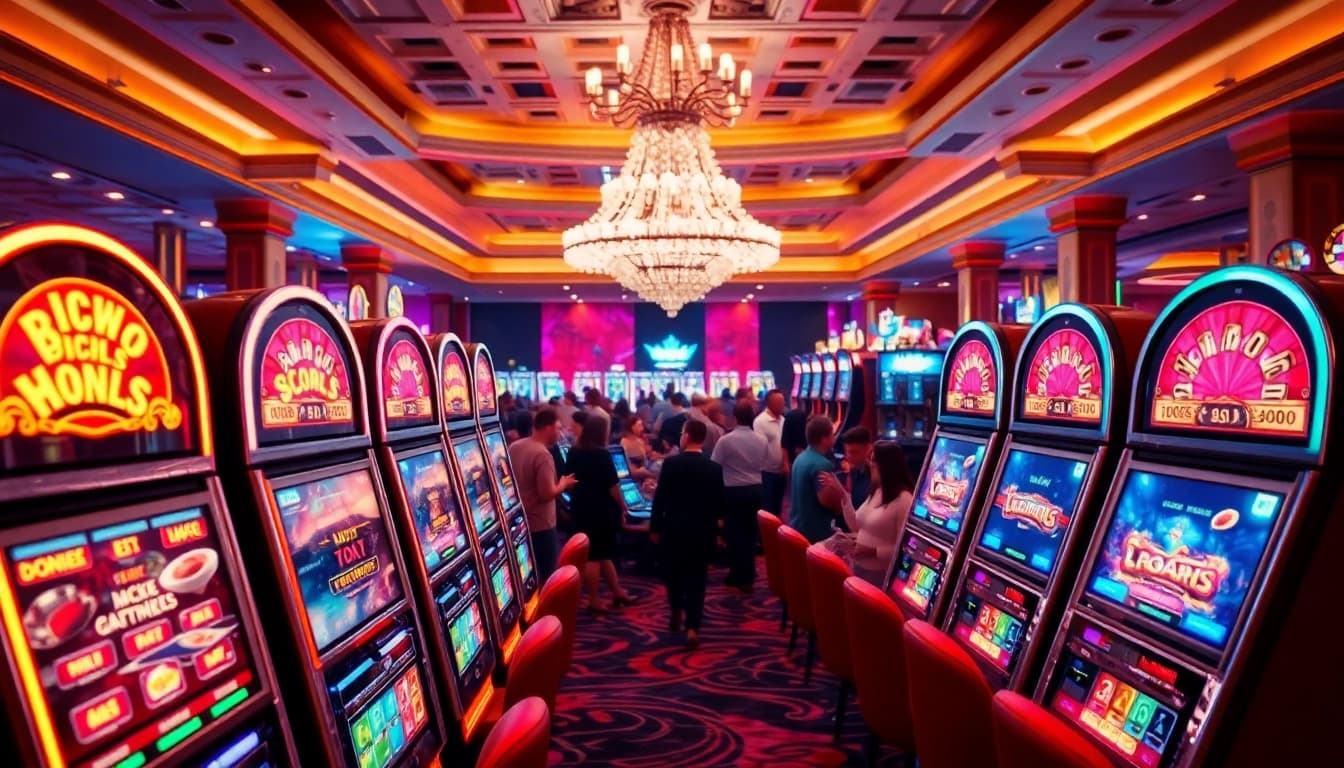 Menangkan permainan kerugian di vegas88 dengan slot yang berwarna cerah dan pemain bersemangat.