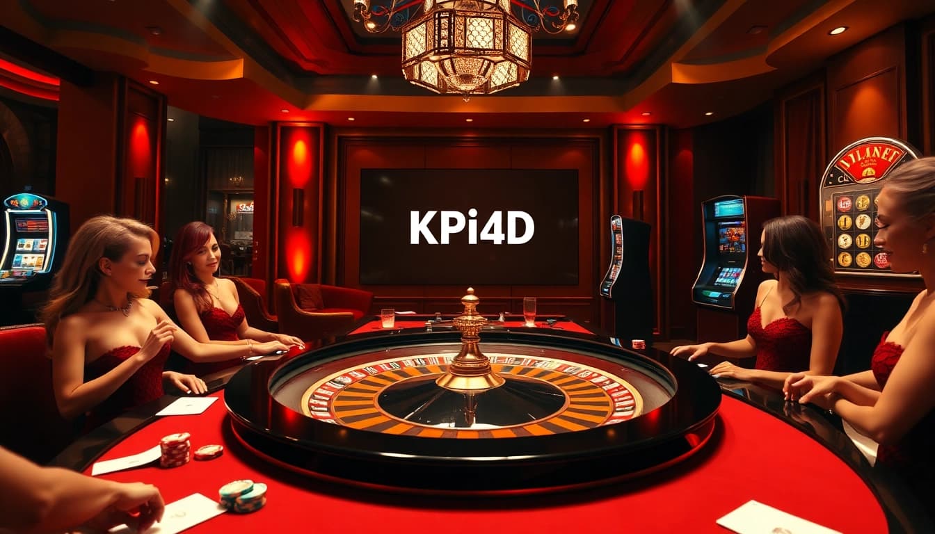 KPI4D enhancing the thrill of a luxurious casino experience with exciting games and elegant players.