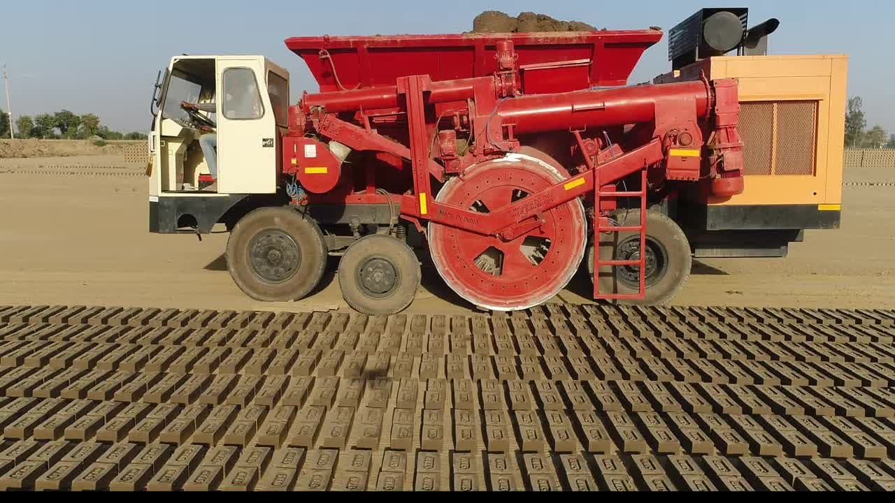 Automatic Clay Brick Making Machine with High Output