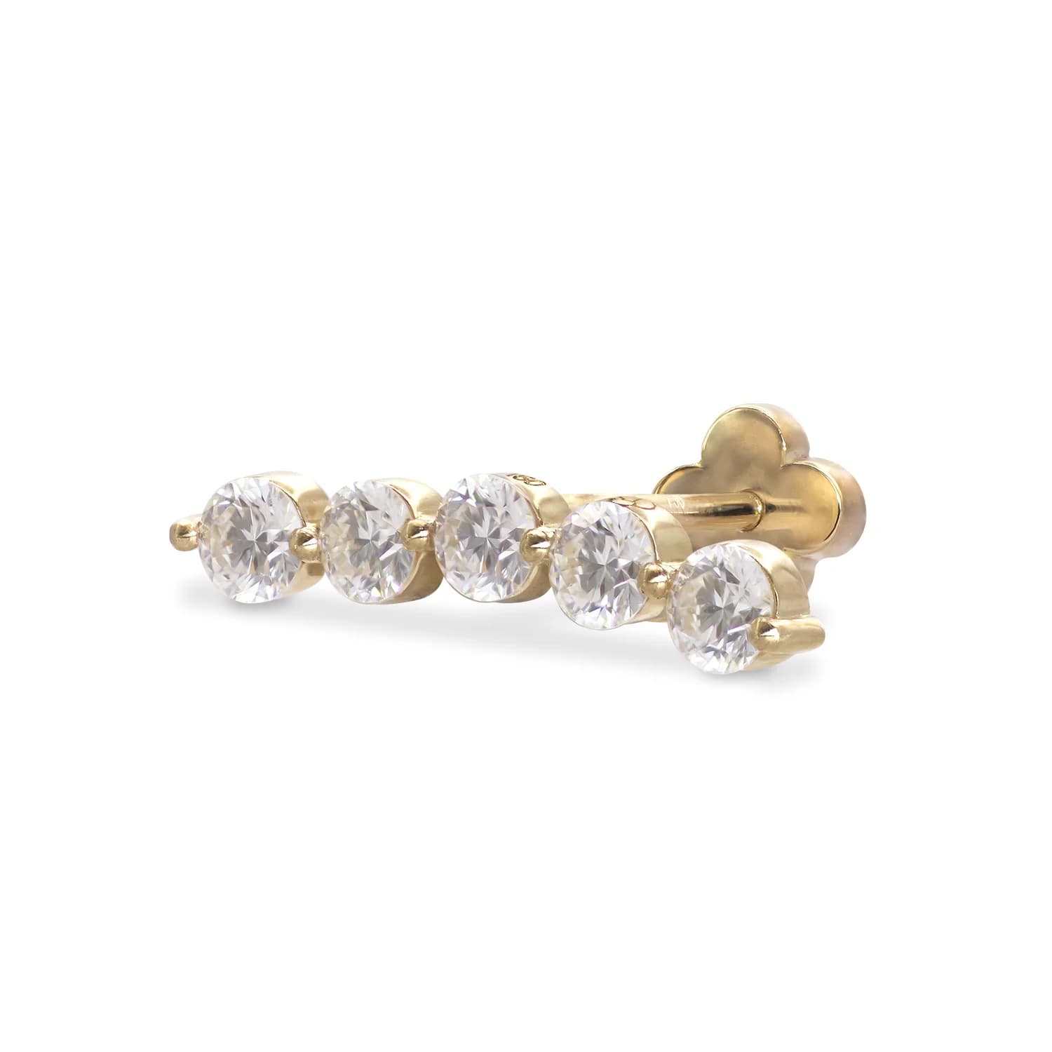 Elegant Nail Bracelet in Gold &amp; Silver – London Diamond Online
