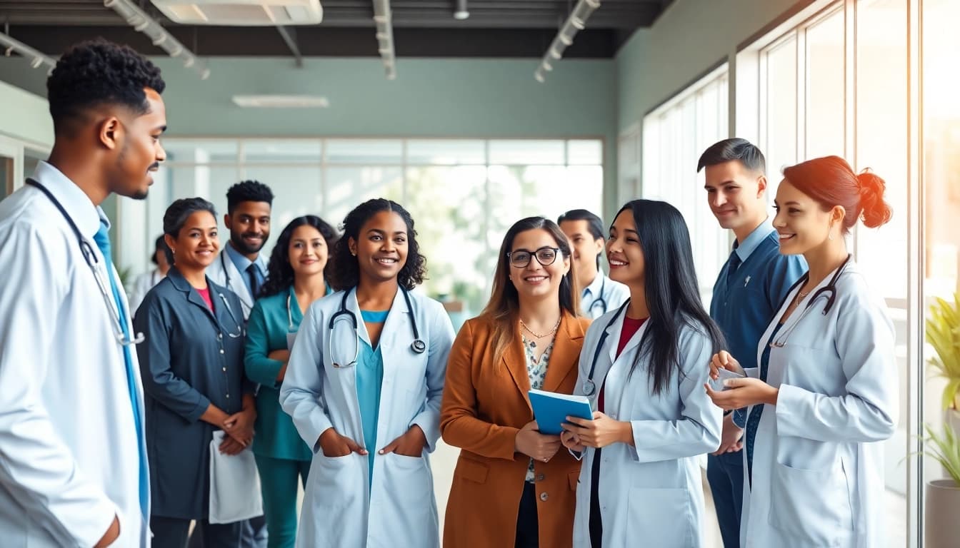 Healthcare professionals providing personalized care at https://www.medexdtc.com in a modern clinic setting.