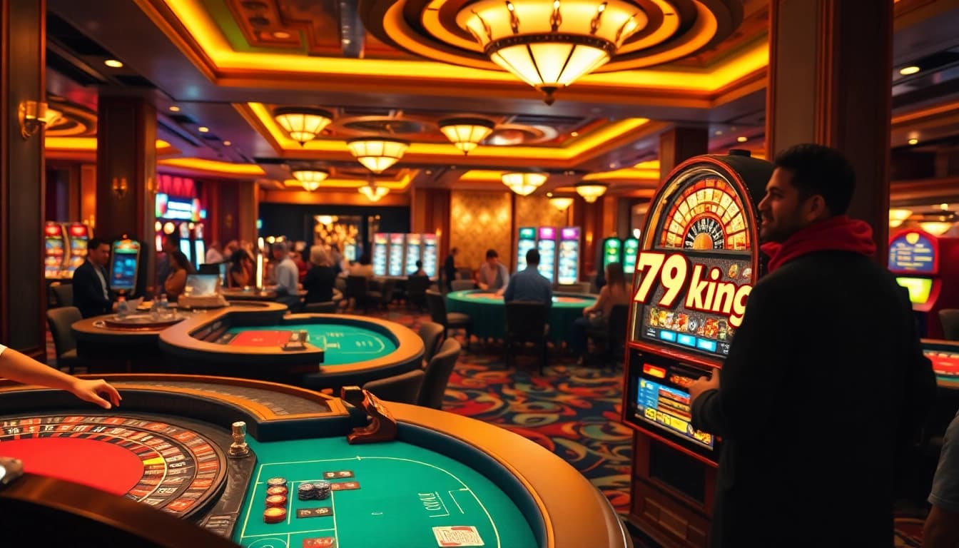 Experience the thrill of winning at 79king casino with vibrant games and dynamic players at the tables.