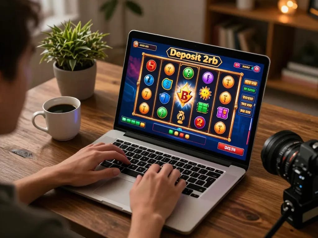 Engage with slot deposit 2rb gameplay on a vibrant online interface from the comfort of home.