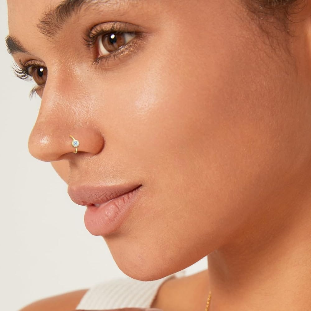 Shop the Best Diamond Nose Piercing Jewellery Online