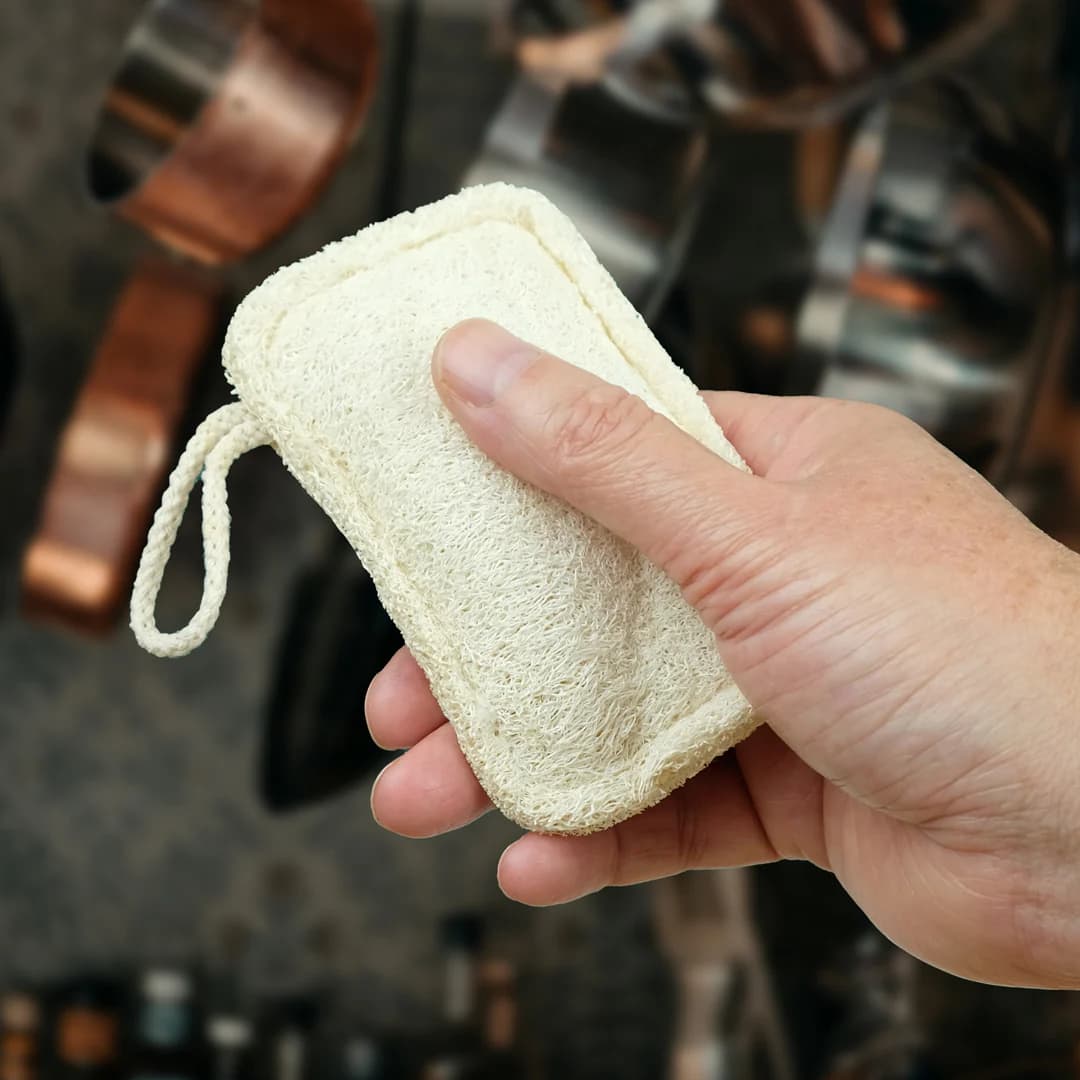 Kitchen Loofah Scrubber Made from 100% Natural Loofah