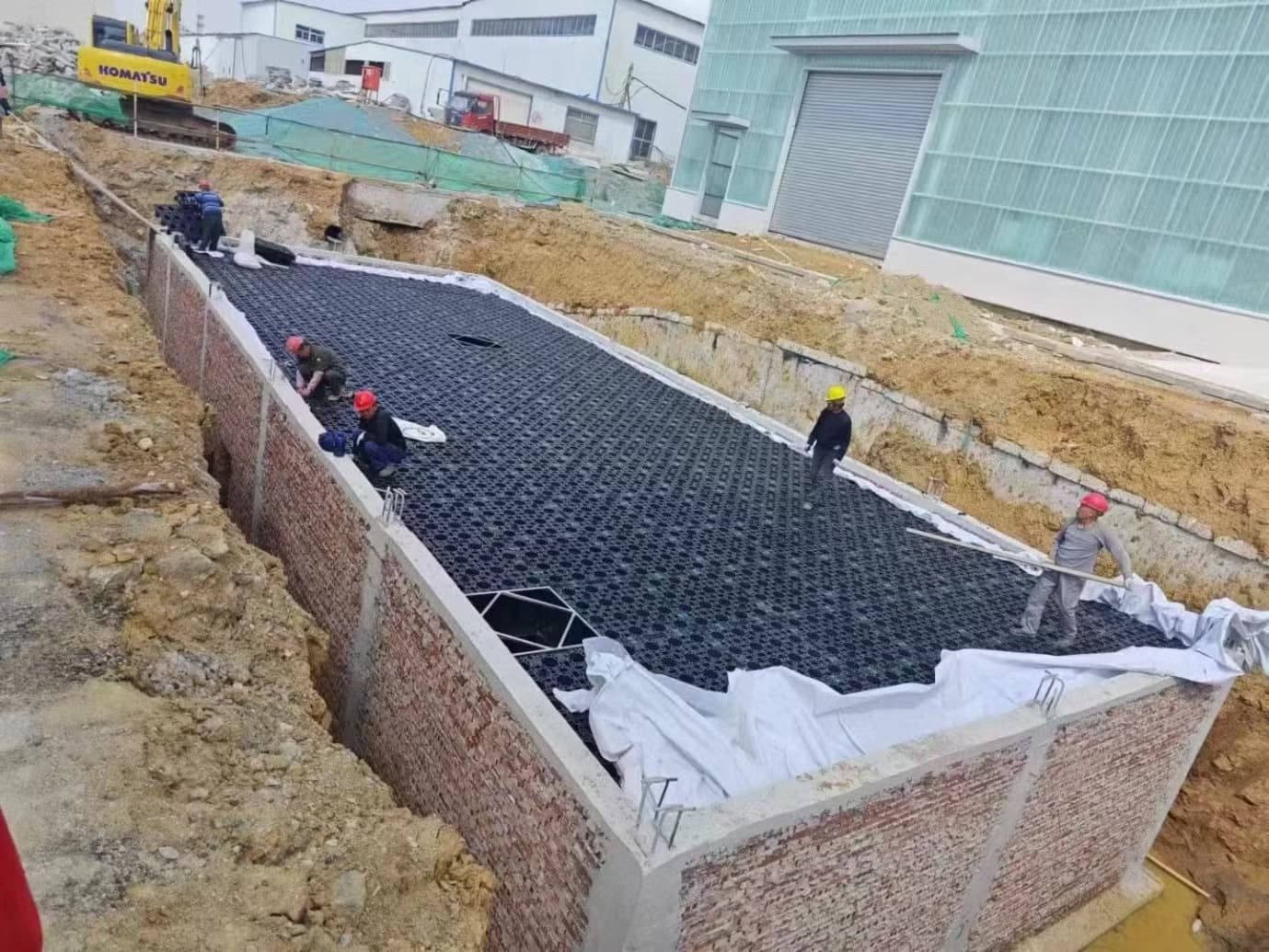 HOENSOEY Underground Stormwater Modules with Superior Strength
