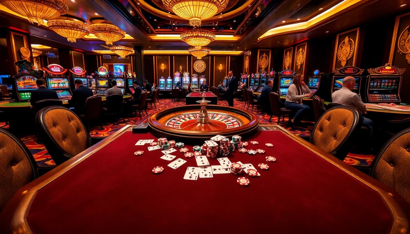 Engaging casino experience at https://sunwin88.art/ with vibrant poker chips and thrilling games.