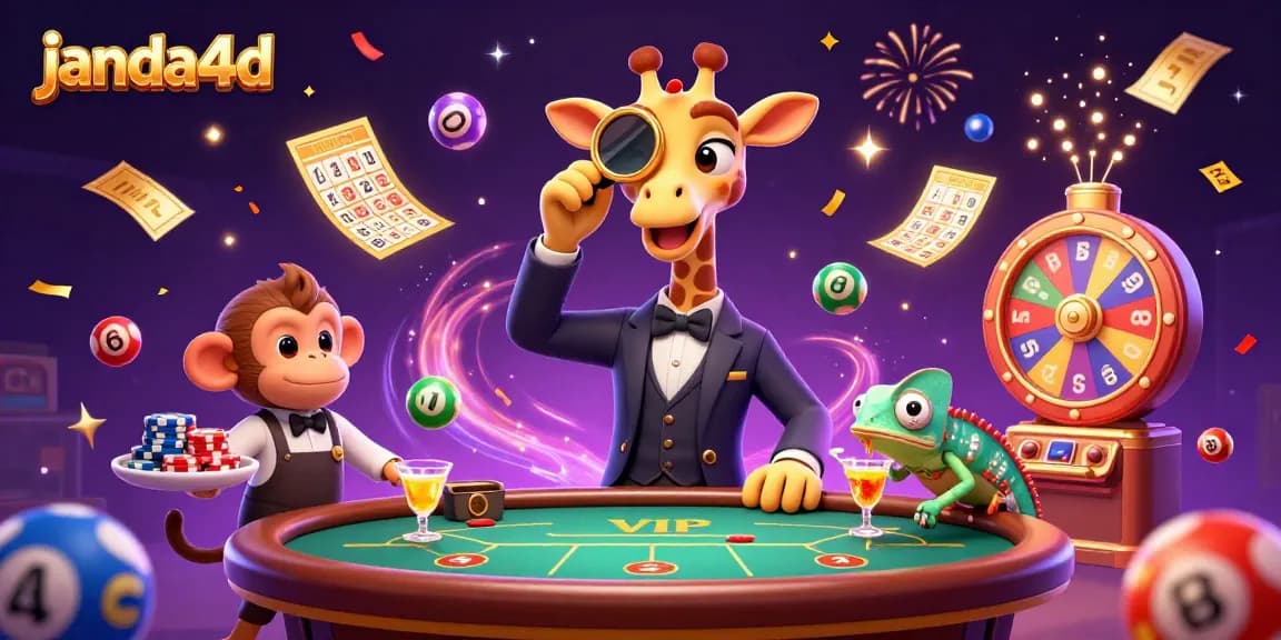 Gandakan kemenangan dengan janda4d melalui bola lotere berwarna-warni dan permainan slot gacor.