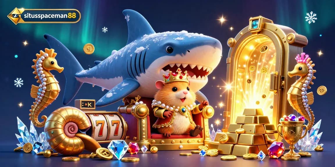 Experience exhilarating wins with situs spaceman88, where golden hamster king meets treasure slots and vibrant jewels.