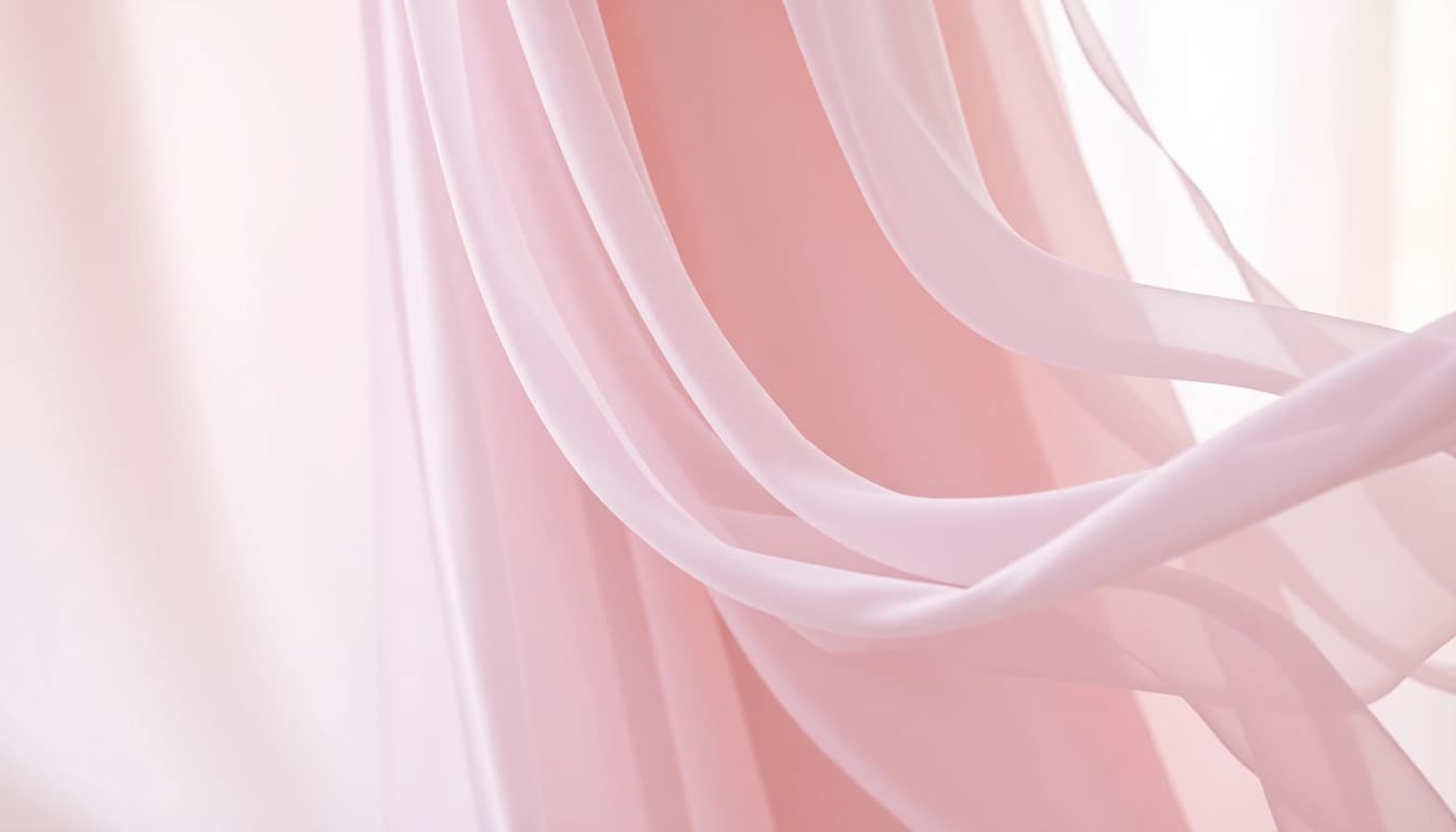 Chiffon stof prachtig gedrapeerd met zachte plooien, perfect voor stijlvolle mode.