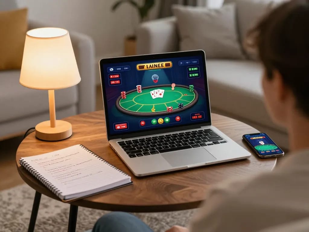 Thưởng thức trò chơi poker trực tuyến tại nhà với truy cập m88 không bị chặn trên máy tính xách tay