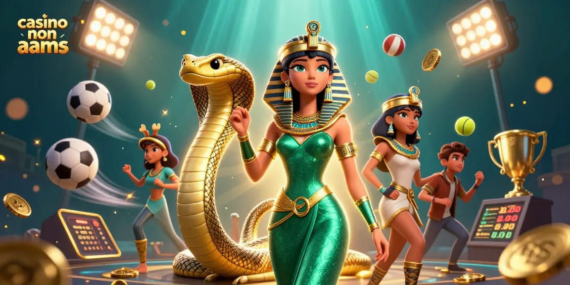 Esplora il vivace mondo dei casinò non AAMS con personaggi 3D straordinari e elementi d'azione dinamici.