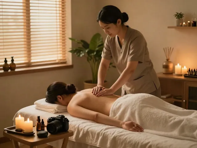 Experience rejuvenating 정왕동출장마사지 in a serene home spa environment.