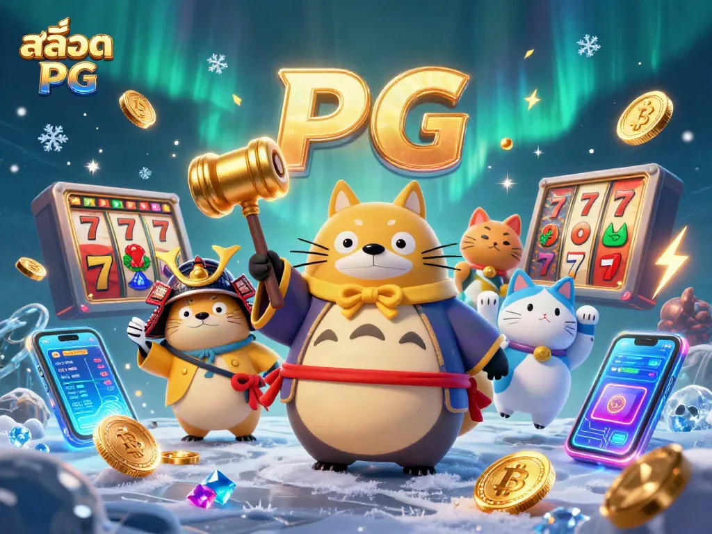 เล่นสล็อต PG ในบรรยากาศคาสิโนทันสมัย ด้วยตัวละครน่ารักในซีนพิเศษ