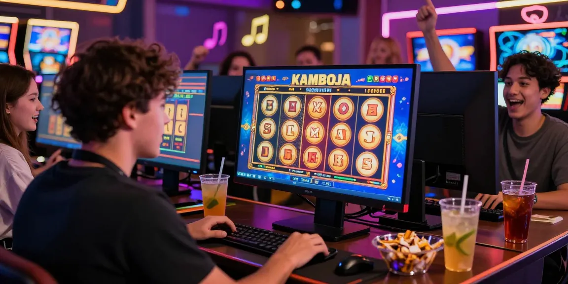 Exciting slot kamboja online gaming experience with vibrant colors and engaging atmosphere.