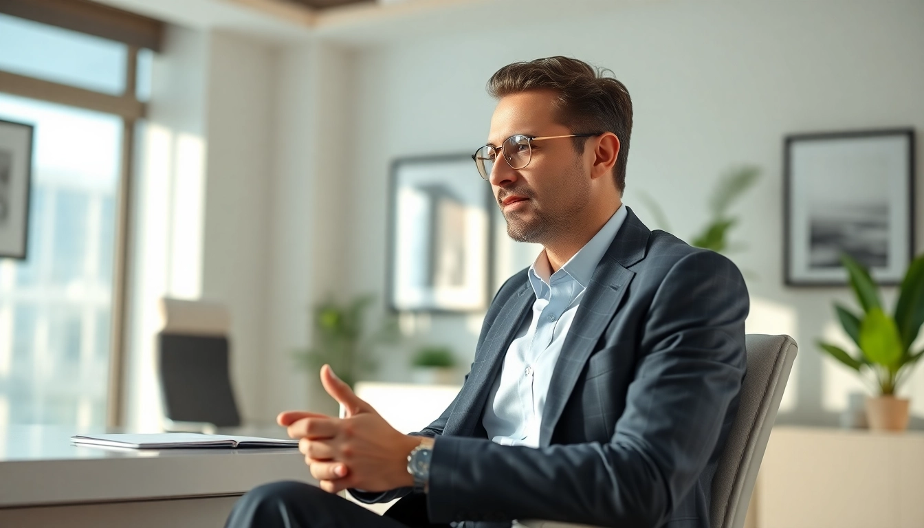 Engaging session with a top psychiatrist in dubai in a modern office environment.
