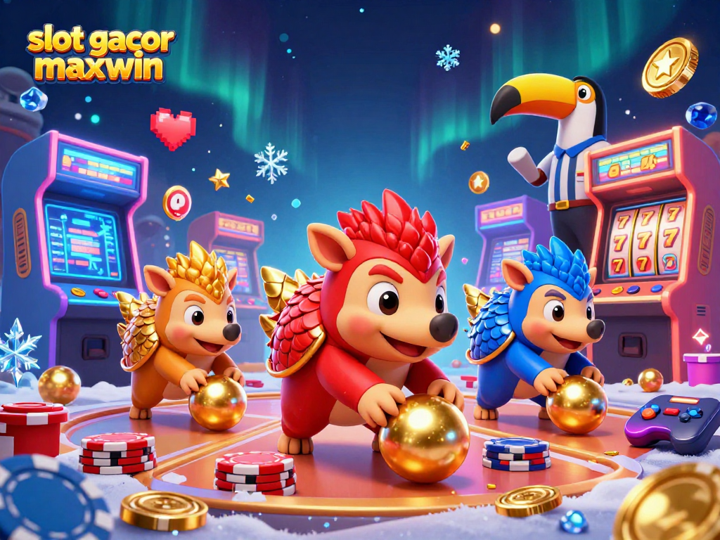 Menangkan slot gacor maxwin dengan panduan visual yang ceria dan energik dalam permainan kasino.