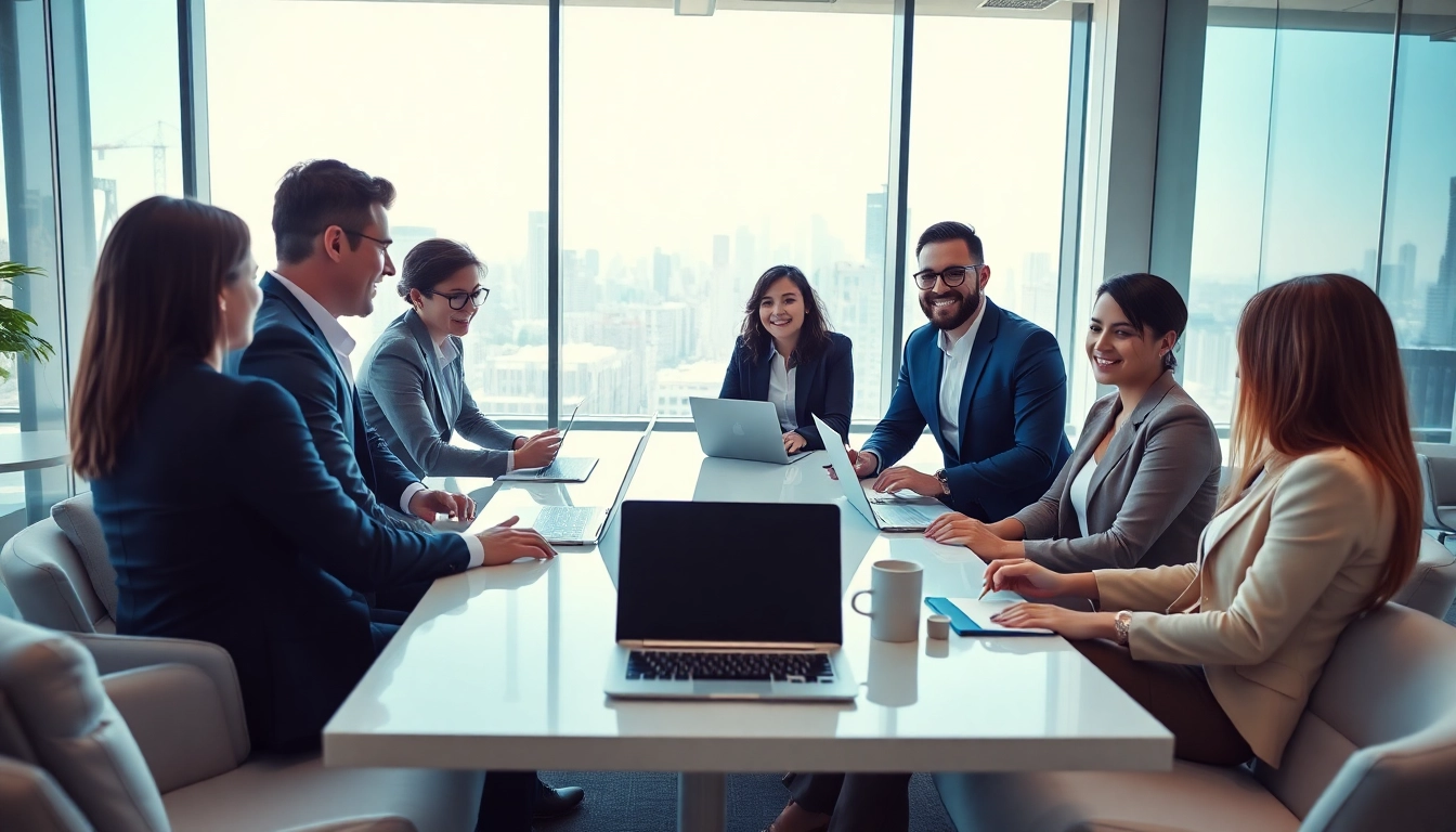 This business meeting showcases teamwork and collaboration at https://piraminds.com/category/business-consumer-services/.