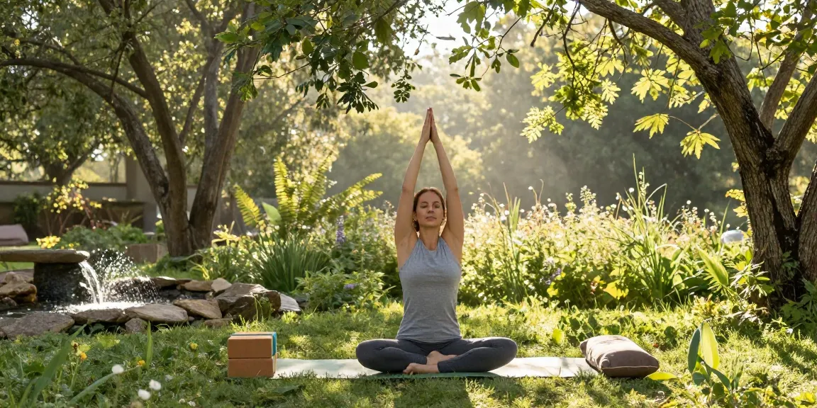 Motchill yoga practice in a serene wellness retreat surrounded by nature.