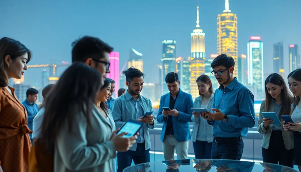 Engaging scene depicting interaction with smart technology illustrating key concepts from https://mohamedmmblog.tech.