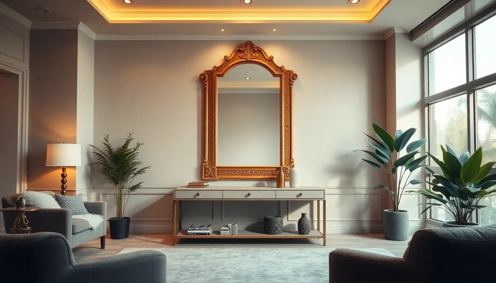 Transform your space with bespoke designs from https://merithome.co.uk featuring a luxurious handcrafted mirror.