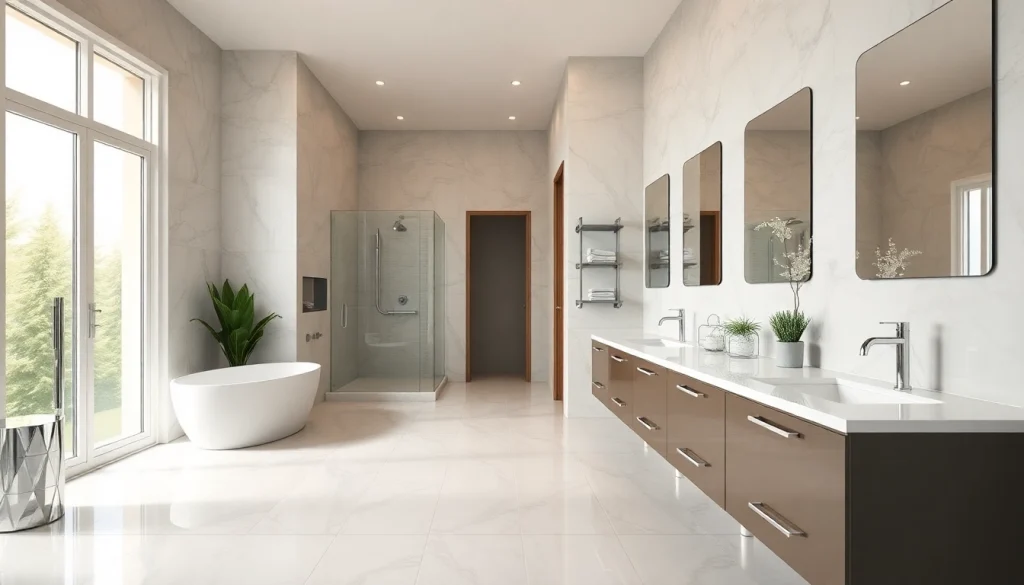 Transform your space with a premier bathroom remodeling service that features elegant design and modern fixtures.