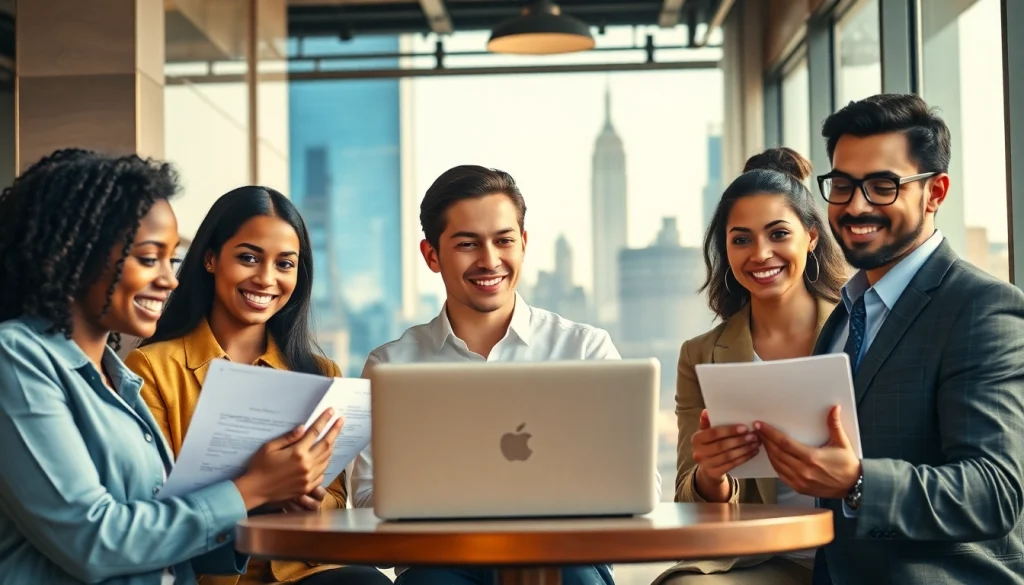 Job seekers in New York demonstrating determination and engagement as they pursue jobs new york