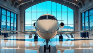 Experience luxury air travel with https://flymarquis.com private jets in a modern hangar.
