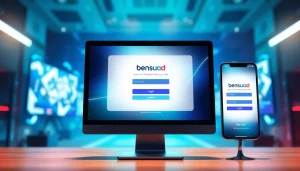 Masuk ke bensu4d login dengan desain antarmuka gaming yang modern dan menarik.