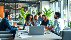 Enhance your online presence at https://albmaftoh.com with a professional development team collaborating.