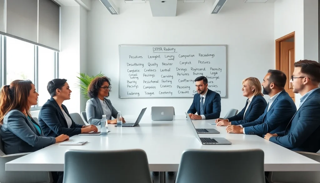 Ensure DPDPA readiness Delhi with legal experts collaborating in a modern office.