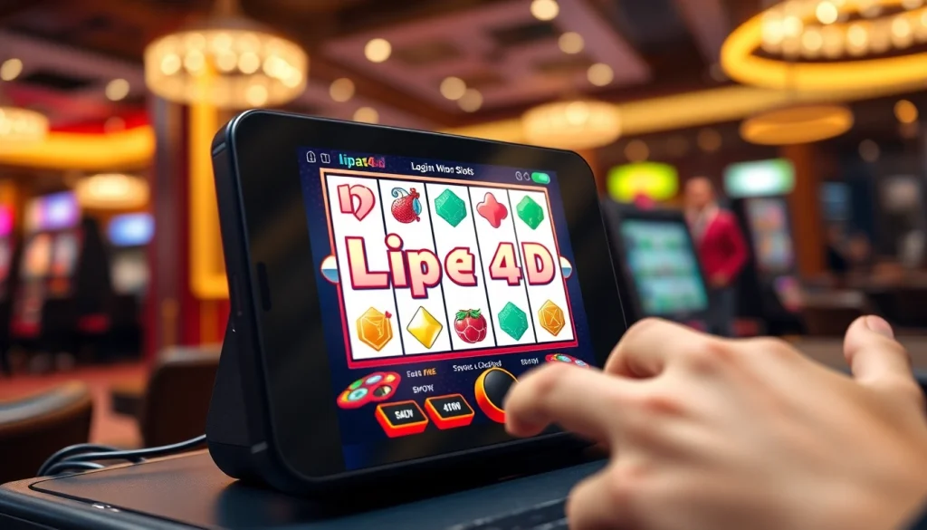 Masuk ke lipat4d login slot dengan tampilan permainan menarik di perangkat modern.