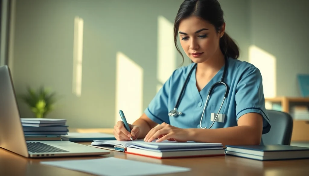 Learn how to write a nursing persuasive essay with a nurse focused on her work.