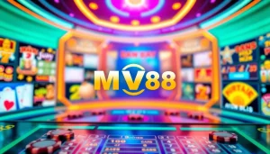 Dynamic MV88 game interface showcasing online casino excitement