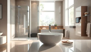 Erleben Sie hochwertige Badprodukte von sonni sanitär GmbH in einem modernen Badezimmerdesign.