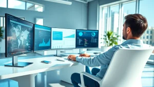 Explore effective wordpress services through dedicated web development in a professional environment.