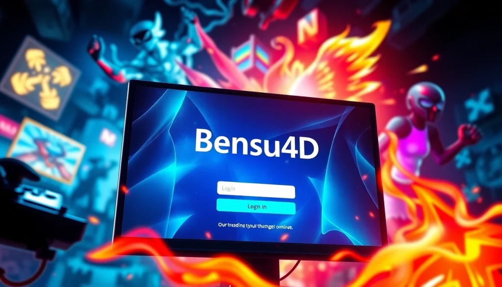 Masukkan Bensu4D login game dengan desain yang menarik dan grafis yang dinamis.