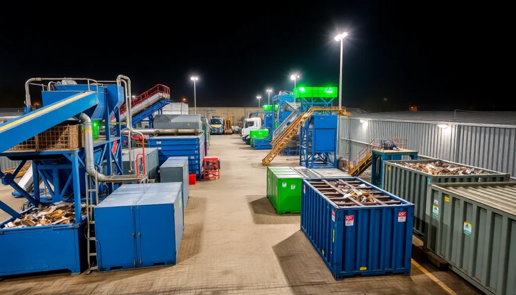 Schrottabholung Bottrop - Professionelle Schrottabholung und Recycling auf einem modernen Schrottplatz.