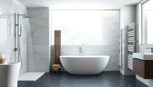 Erleben Sie die Vielfalt der Sonni Sanitär Produkte in einem modernen Badezimmer-Design.