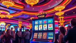 Putar dan menangkan pada mesin luxury777 slot dengan hadiah spesial dan suasana kasino yang meriah.