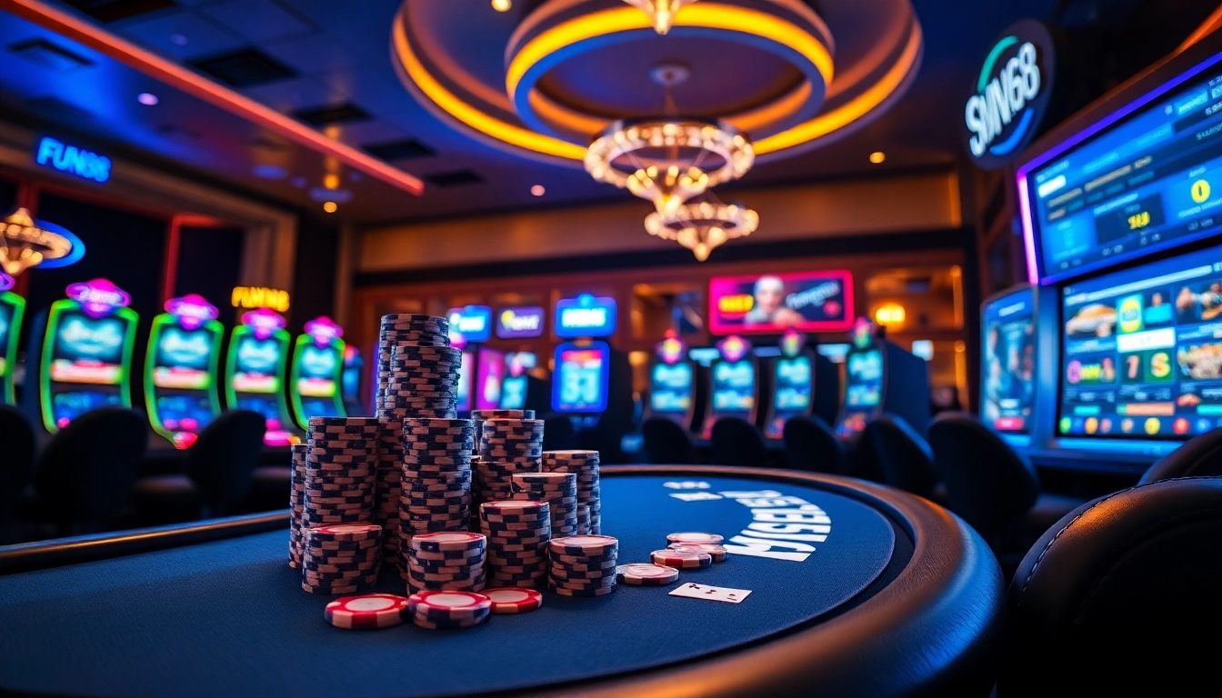 Experience the excitement of Fun88 with vibrant casino games and thrilling betting opportunities.