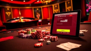 Experience the excitement at Khela88 with a vibrant casino scene featuring a khela88 voucher code.