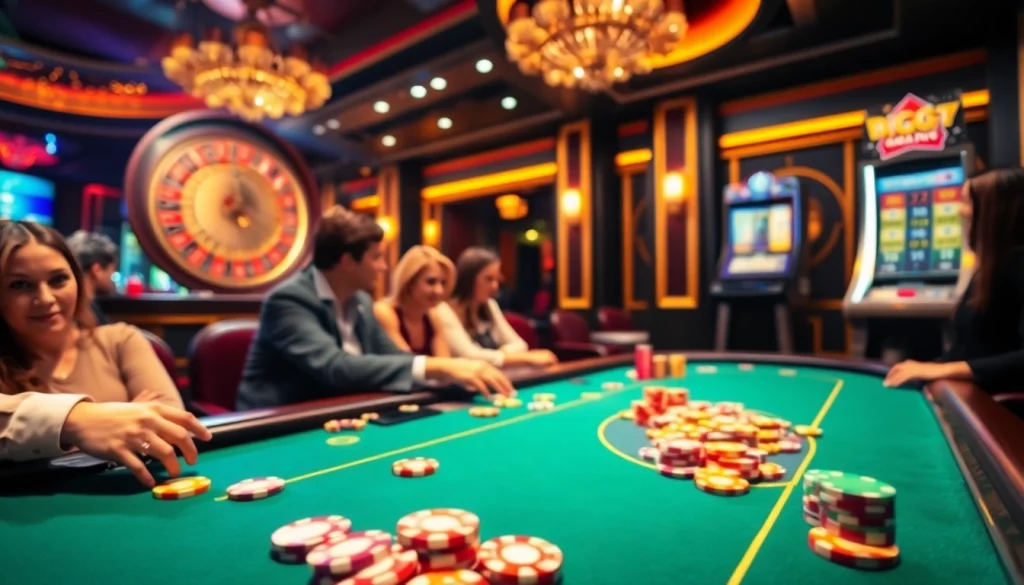 Experience the excitement of gambling at BIG88.BAR with vibrant casino visuals and engaging gameplay.