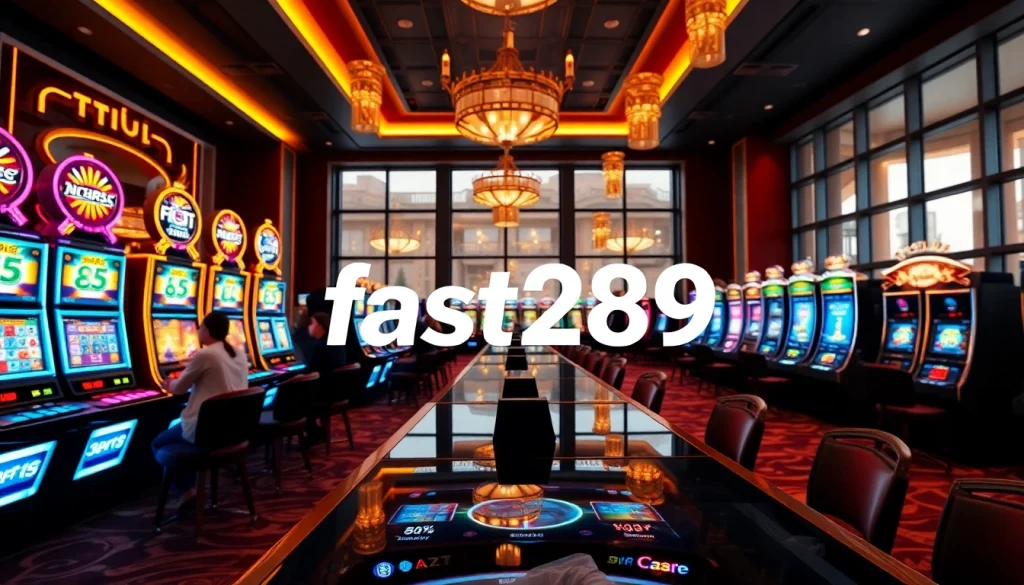 หนึ่งในเกมที่น่าตื่นเต้นใน fast289 คาสิโน พร้อมการตั้งค่าที่มีสไตล์
