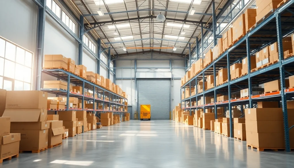 Enhance efficiency in warehousing with a professional setup of organized goods.