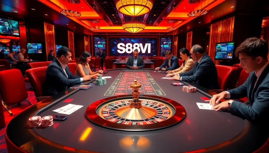 S88VIP offers an exciting casino experience with engaging table games and colorful betting elements.