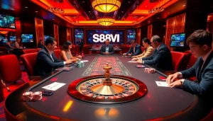 S88VIP offers an exciting casino experience with engaging table games and colorful betting elements.