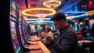 Experience the best online casinos in Canada with vibrant gaming action and dynamic atmosphere.