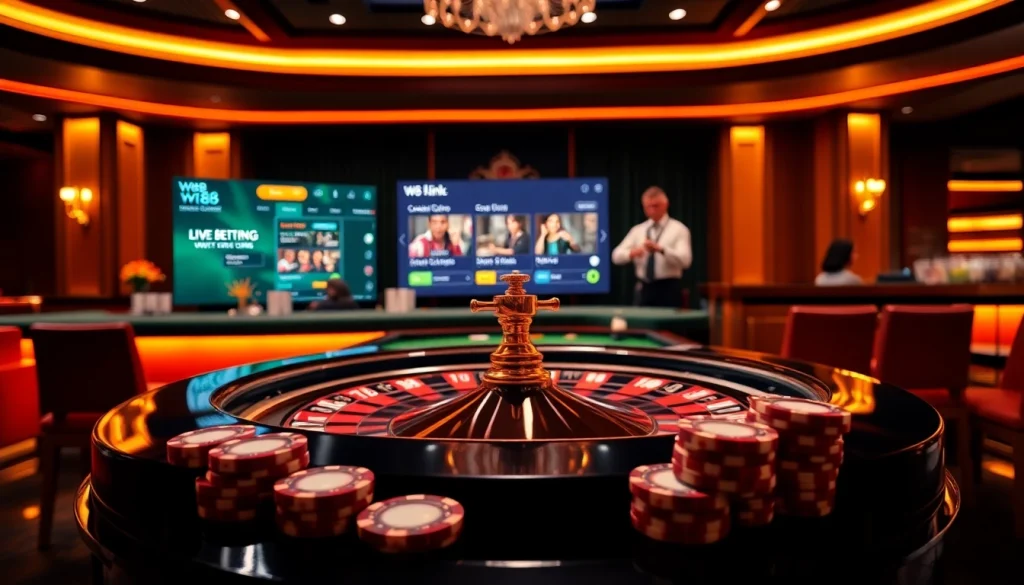 Trải nghiệm cảm giác hồi hộp tại bàn roulette với liên kết W88 cho hành động cá cược trực tuyến.