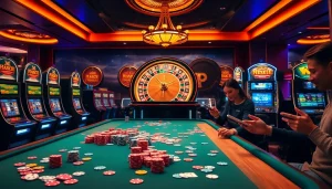 Engage in thrilling games at new66 casino with vibrant tables and exciting players.